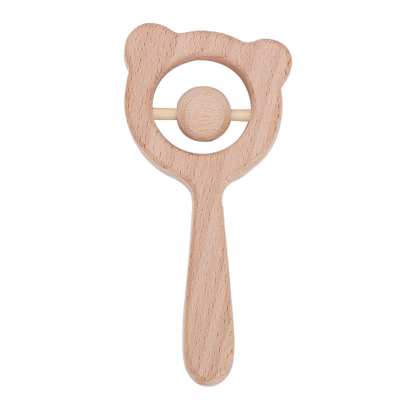 Baby Wooden Rattle - Woodwork Toys