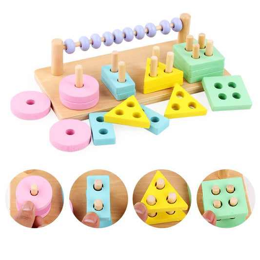 Sorting, Stacking & CountingToy - Woodwork Toys