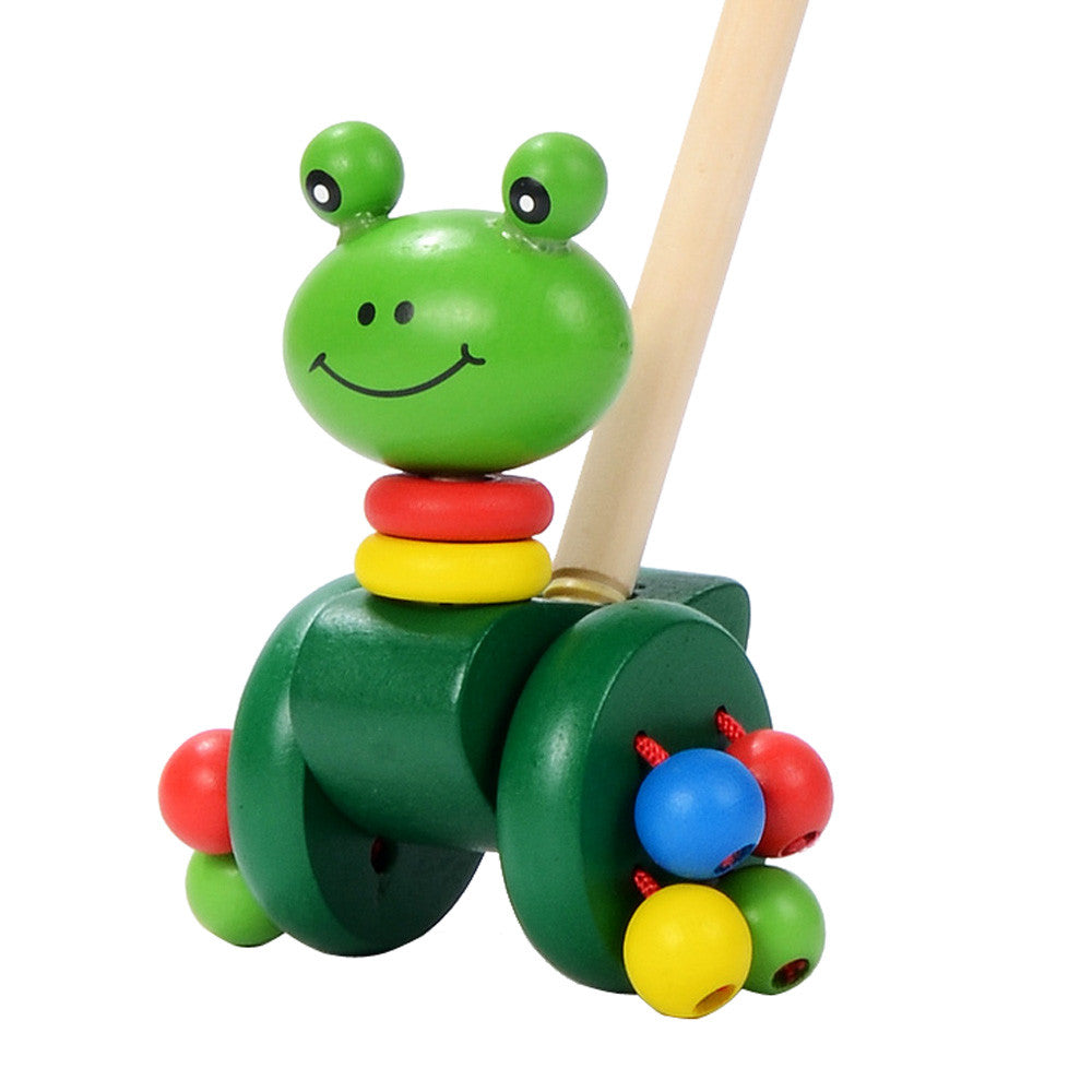 Animal Push and Pull Activity Walking Toy - Woodwork Toys