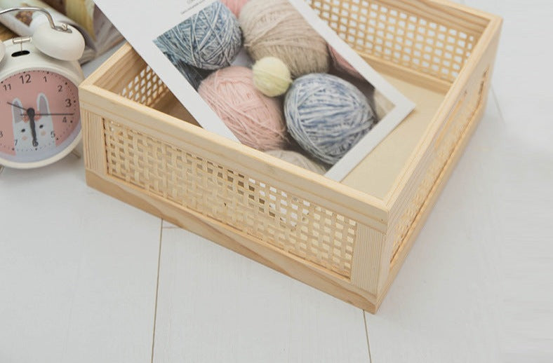 Bamboo Storage Basket - Woodwork Toys