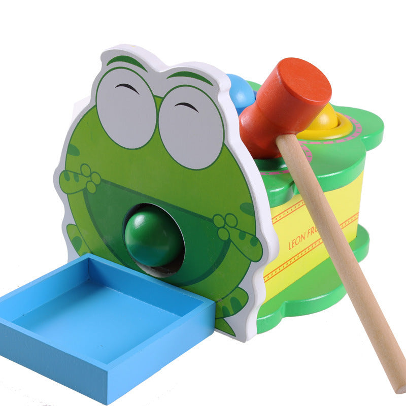 frog pounding toy