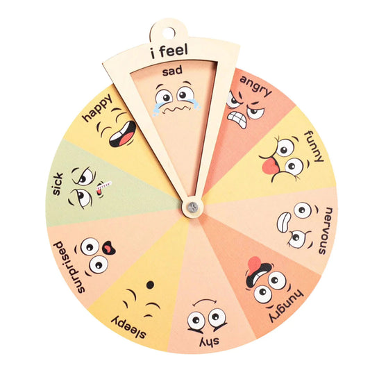 Emotion Expression Wheel - Woodwork Toys