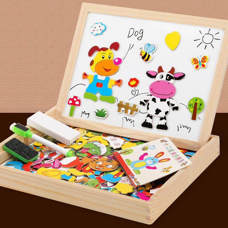 Magnetic Double-sided Drawing Board - Woodwork Toys