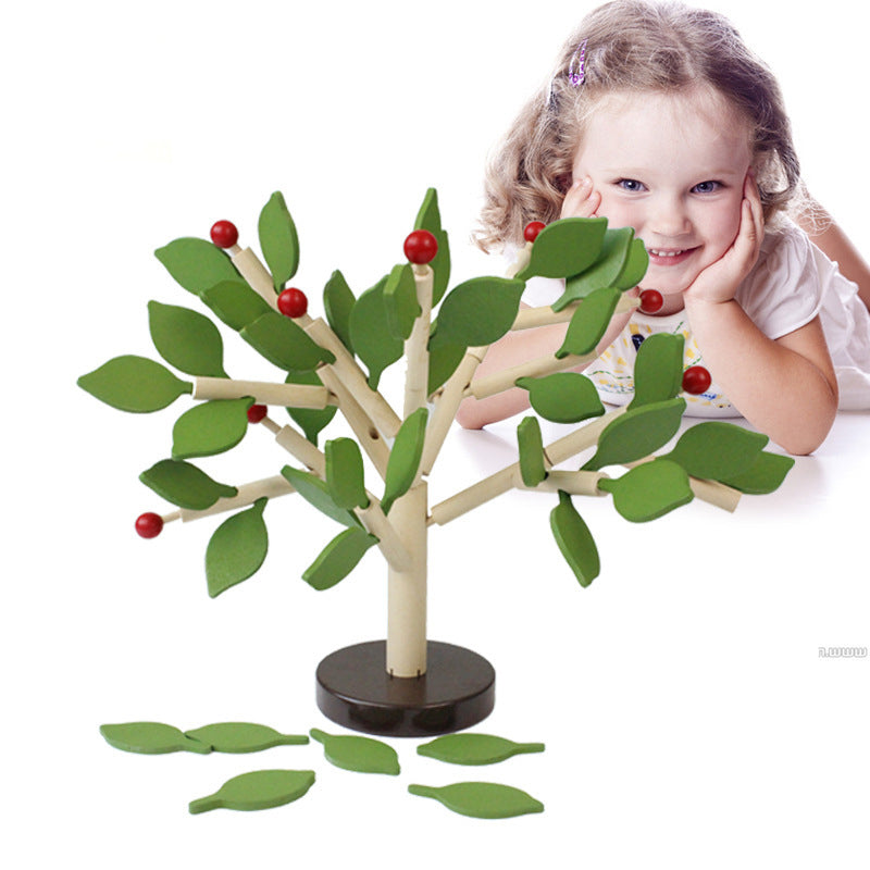 Leaf Tree Building & Assembly Toy - Woodwork Toys