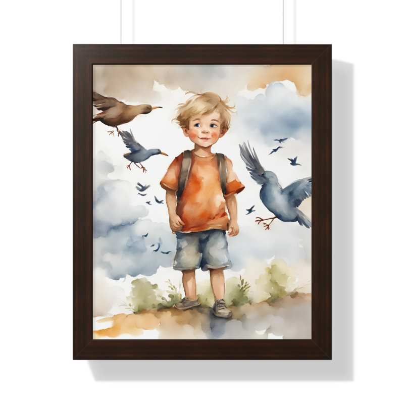 Digital Download| A Boy & His Birds - Woodwork Toys