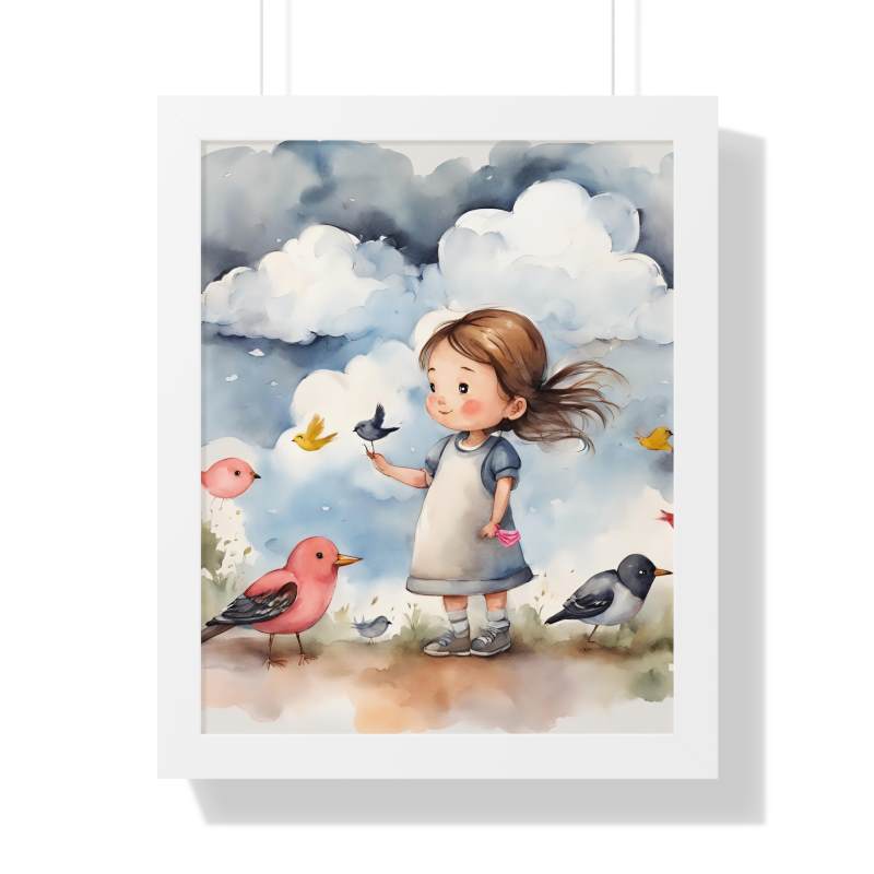 Digital Download| A Girl & Her Birds - Woodwork Toys