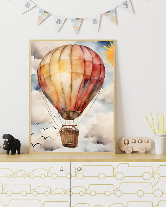 Digital Download| Hot Air Balloon - Woodwork Toys