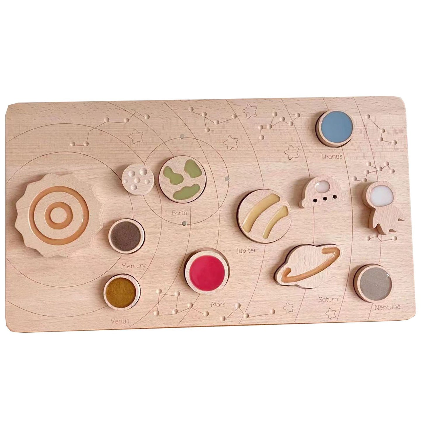 Magnetic Planetary Disk - Woodwork Toys