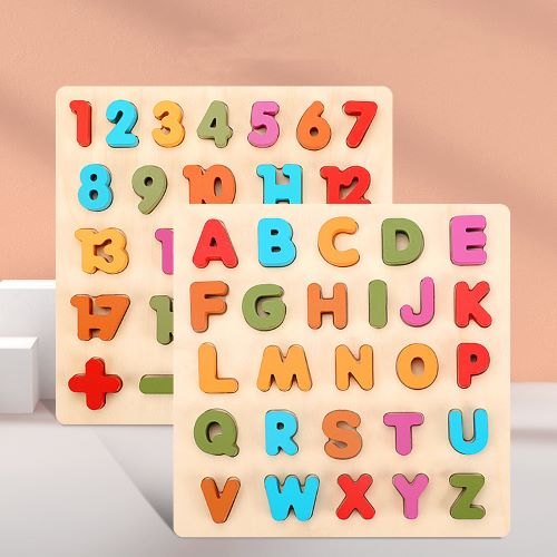 alphabet and numbers blocks