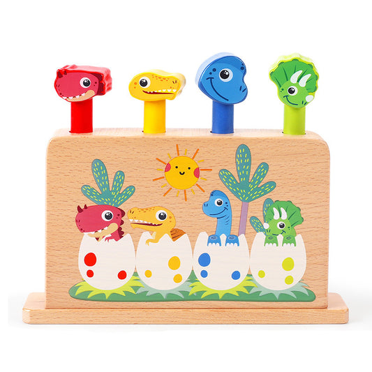 Dinosaur Pop Up Toy - Woodwork Toys