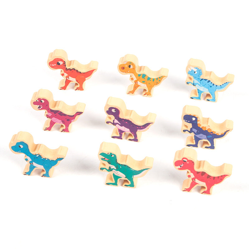 Dinosaur Balance Stacker - Woodwork Toys