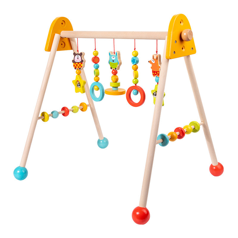 Play Gym with Pendant Rings - Woodwork Toys