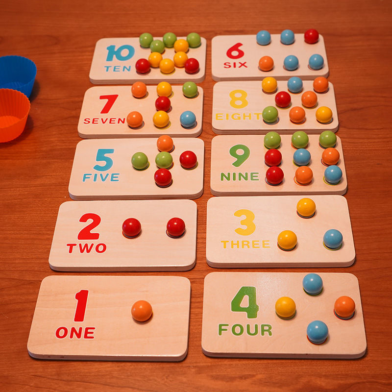 Number cognition board