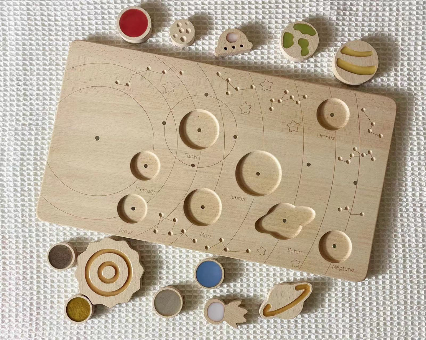 Magnetic Planetary Disk - Woodwork Toys