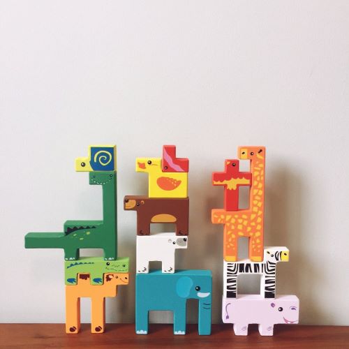 Animal Balance Blocks - Woodwork Toys