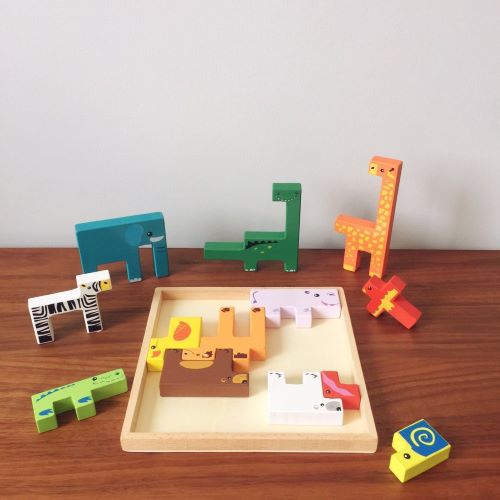 Animal Balance Blocks - Woodwork Toys