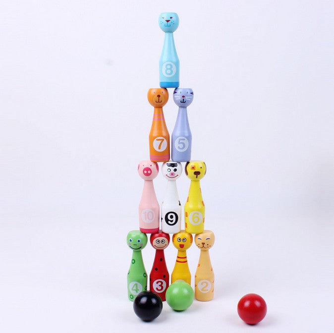 Outdoor Bowling Set - Woodwork Toys