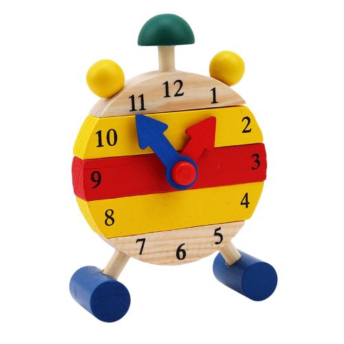 Alarm Clock Wooden Puzzle - Woodwork Toys