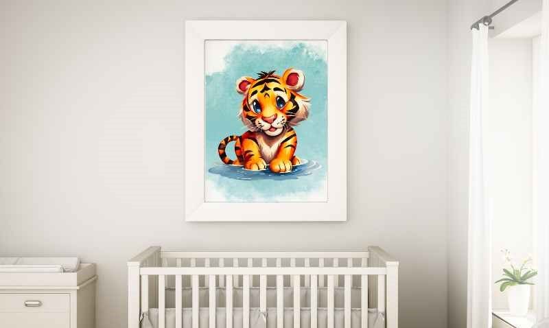 Digital Download | Cuddly Baby Tiger - Woodwork Toys