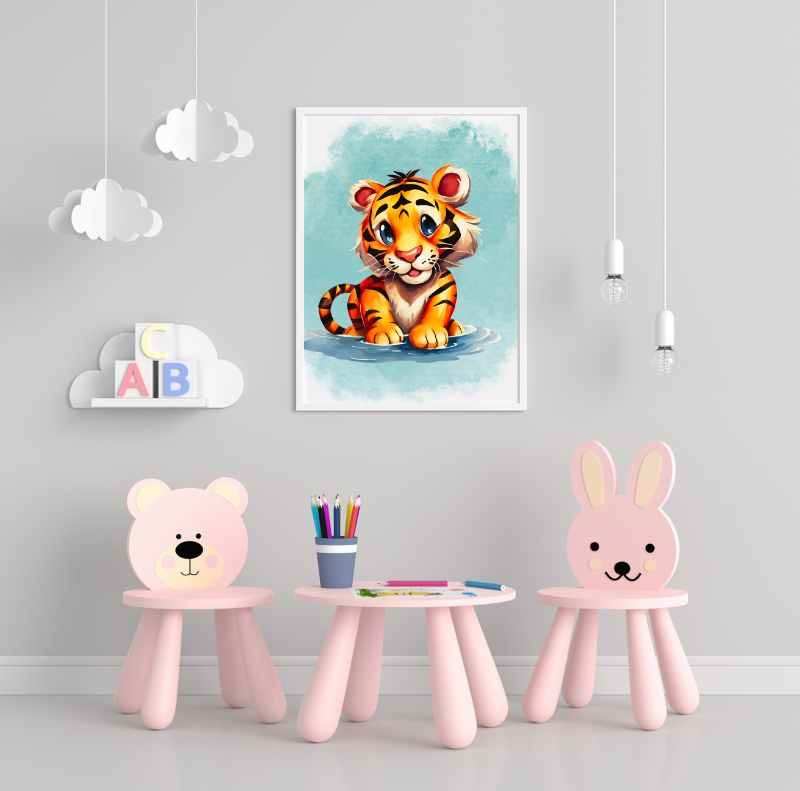 Digital Download | Cuddly Baby Tiger - Woodwork Toys