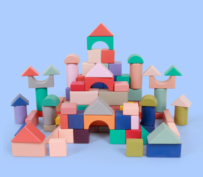 Castle Style Building Blocks - Woodwork Toys