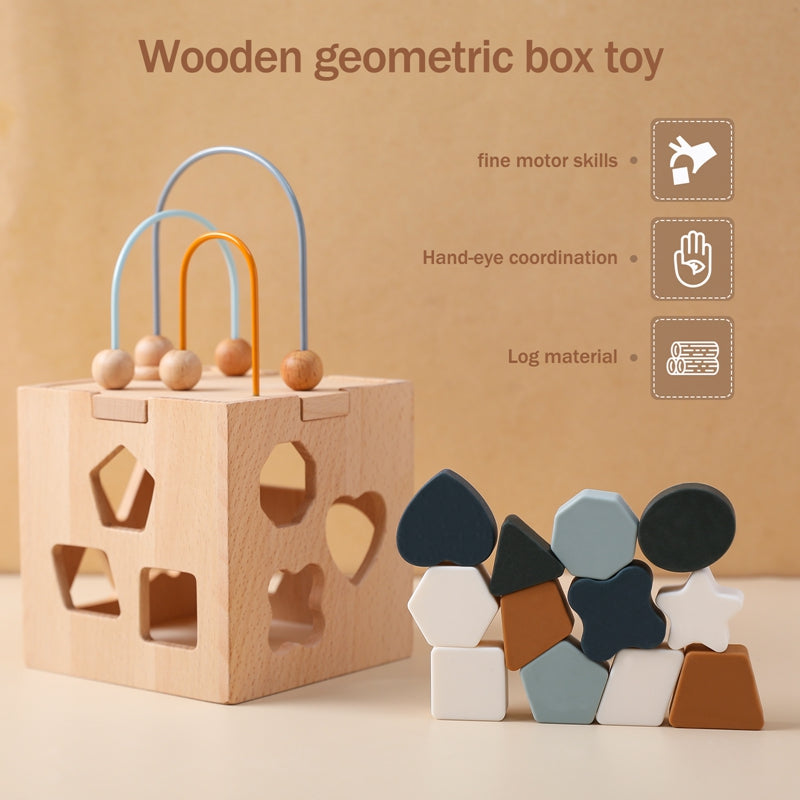 Geometric Activity Box - Woodwork Toys