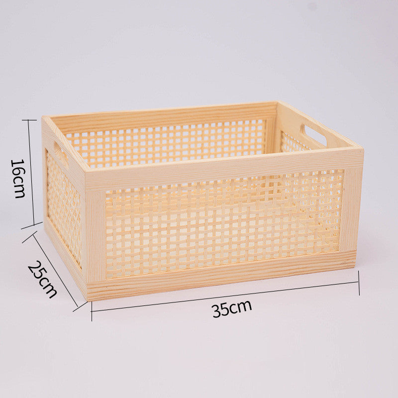 Bamboo Storage Basket - Woodwork Toys