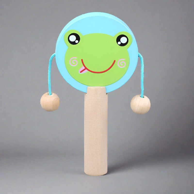 Animal Themed Rattle - Woodwork Toys