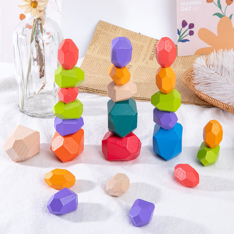 Stacking Stones - Woodwork Toys