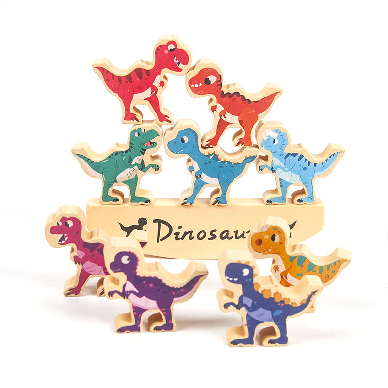 Dinosaur Balance Stacker - Woodwork Toys