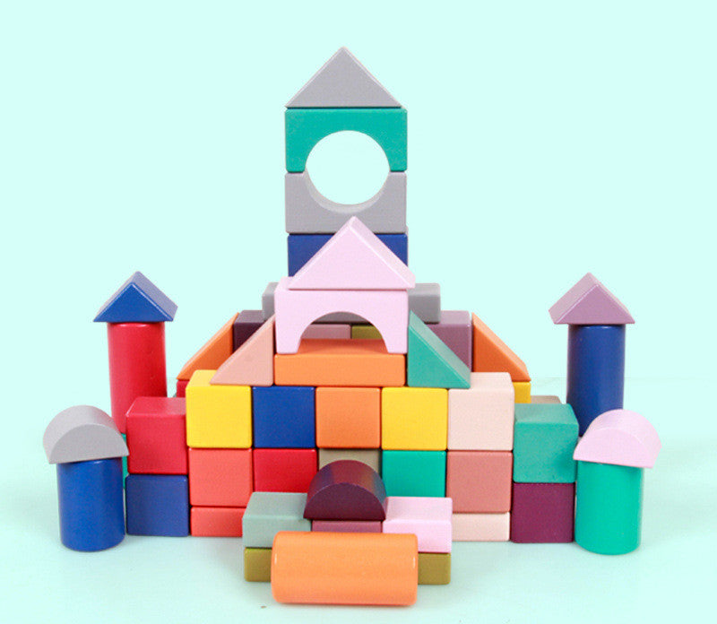 Castle Style Building Blocks - Woodwork Toys