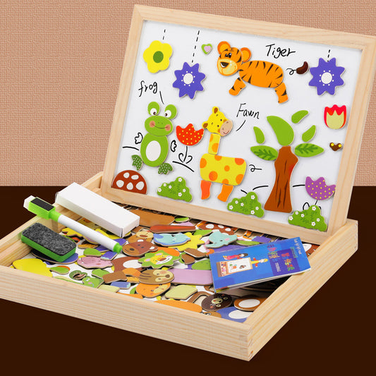 Magnetic Double-sided Drawing Board - Woodwork Toys