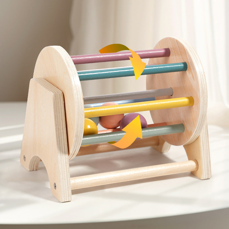 Montessori Rolling Drum - Woodwork Toys