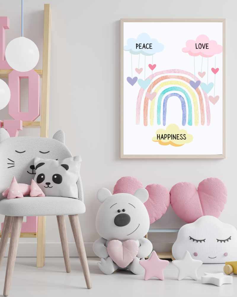 Digital Download| Peace-Love-Happiness - Woodwork Toys