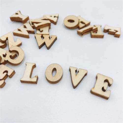 Alphabet Wood Chips - Woodwork Toys